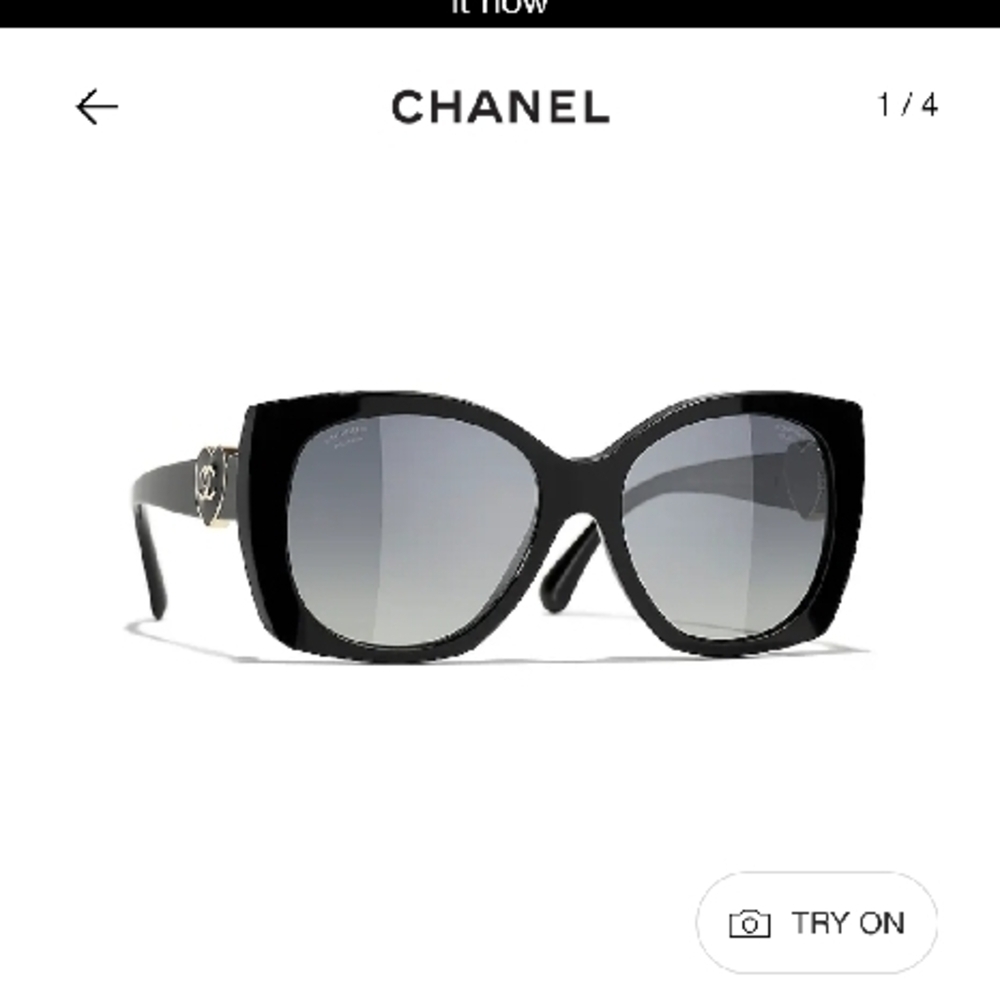 Chanel Black Sunglasses CH5519-A c622/S8
